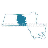 Worcester County in Massachusetts
